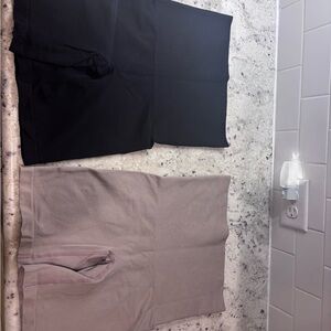 Black and nude 2 pack shapewear shorts